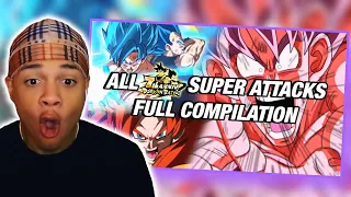 Non Dragon Ball Fan Reacts To DOKKAN ALL LR SUPER ATTACKS!!! (7th Anniversary)