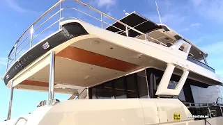 2019 Absolute Navetta 73 Luxury Yacht - Deck Interior Walkaround - 2018 Fort Lauderdale Boat Show