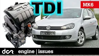 VW Golf MK6 ALL Diesel Engine Issues 2008-2013
