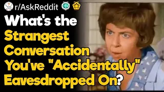 What’s the Strangest Conversation You’ve “Accidentally” Overheard?
