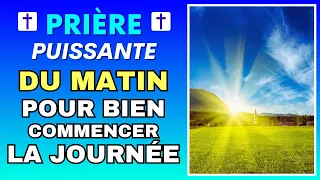 PRIÈRE du MATIN pour BIEN COMMENCER LA JOURNÉE ✨ Prière catholique chrétienne