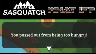 What happens if you get too hungry? | Sneaky Sasquatch | What if?