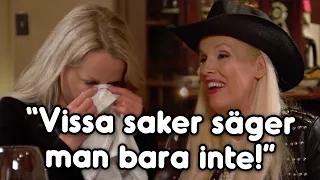 Gunilla och Åsa reder ut det på frumiddagen! | Svenska Hollywoodfruar
