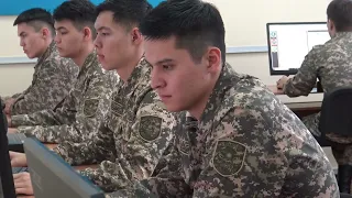 Занятие с применением Геотактики на военной кафедре Satbayev University КазНИТУ