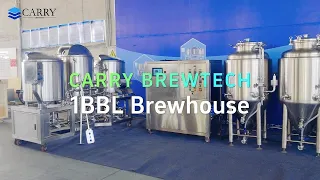 1BBL Brewhouse equipped with 200L fermenter✨✨