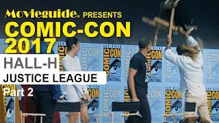 Jason Momoa SMASHES Chairs @ JUSTICE LEAGUE Comic-Con Panel SDCC 2017 pt 2