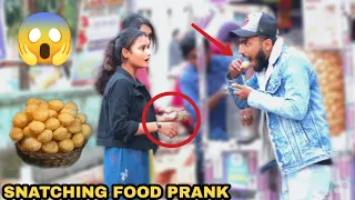 Food Snatching Prank! || MOUZ PRANK