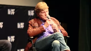 NYFF51: "All is Lost" Press Conference | Robert Redford, J.C. Chandor