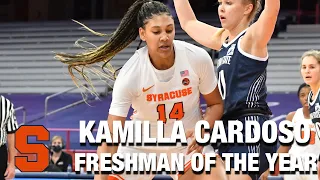 Syracuse's Kamilla Cardoso Named ACC Freshman Of The Year