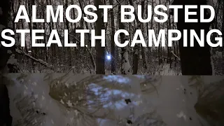 Almost Busted Residential Stealth Camping