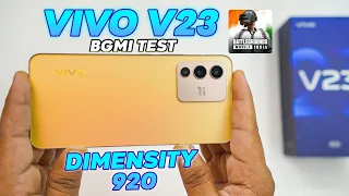 Vivo V23 5G Unboxing and BGMI Test With FPS Meter 🔥 Dimensity 920 🔥