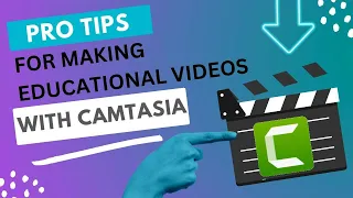 Making professional educational videos with Camtasia #camtasia #screenrecording