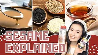 Best way to eat sesame seeds | Nutrition and health benefits | Sesame seed explained | 芝麻