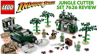 LEGO Indiana Jones JUNGLE CUTTER Set 7626 REVIEW (2008 Set)