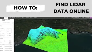 Where to find LiDAR data online?  (USGS lidar point cloud in Equator)