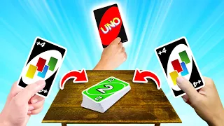 Playing As A TEAM Makes You UNBEATABLE! (Uno)