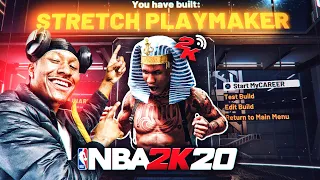 MY *Brand New* STRETCH BIG PLAYMAKER build is a DEMIGOD! BEST BUILD NBA 2K20! DEMIGOD BUILD 2K20!