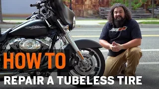 How To Repair A Motorcycle Tire