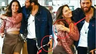 When the photo of Can and Demet was taken, Demet tried to get Can away from it