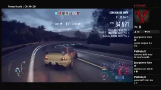 NFS 2015 drift in mitsubishi evo