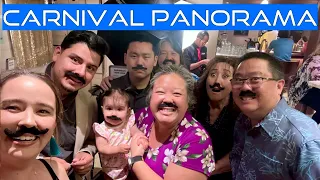 CARNIVAL PANORAMA Specialty Dining and Food Tour with the Family!