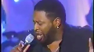 Gerald Levert Thinkin Bout It Live on Magic Johnson Show 1998