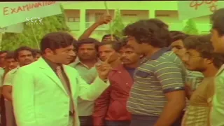 Dr.Rajkumar Hit Rowdy Student | Gayathri | Best Scenes of Jwalamukhi Kannada Movie