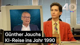 Günther Jauch trifft sein jüngeres KI-ICH 🤯 | 40 Jahre RTL - Das große Jubiläumsquiz