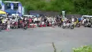 バイクエクストリームショー　超絶テク！まさに神業！！