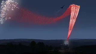 ArmA 3 - C-RAM PAC Fire at Night - Phalanx CIWS - C RAM - Tracer - Simulation