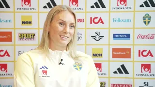 Stina Blackstenius in a long interview (9 April 2024)