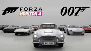 10 автомобилей из фильмов о Джеймсе Бонде "Best of Bond Car Pack" для игры Forza Horizon 4!