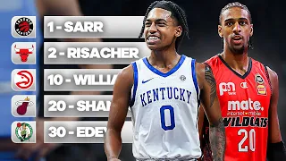 Two Round NBA Mock Draft 2024 | Mid March Madness