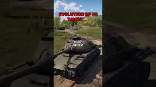 US Tank Evolution in War Thunder 🦅