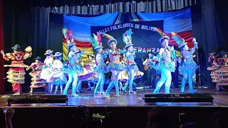 Ballet Folklórico Nueva Esperanza - Morenada infantil junto a Grupo Mara