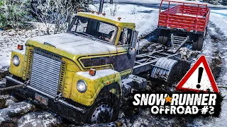 SNOWRUNNER #3: GEFAHRGUT-Transport in Alaska | OFFROAD Simulation