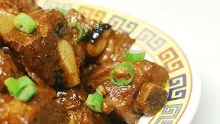 猪肉黑豆Stir Fry: Pork Spareribs in Black Beans Sauce: Authentic Chinese Cooking