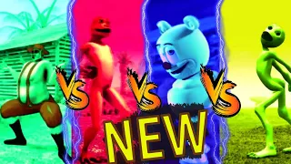 NEW COLOR DANCE CHALLENGE DAME TU COSITA vs El Taiger vs Patila   Me Kemaste vs Gummy Bear Alien Gre