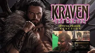 Kraven The Hunter Official Trailer Reaction