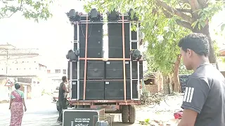 ATI PRO LINE ARRAY TESTING (ROYS SOUND) RAMA NAVAMI.