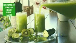 Refreshing Immune boosting green drink | perfect for summer