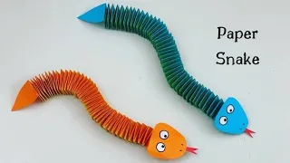 paper snake moment video !  craft paper snake moment video