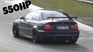 550HP Supercharged BMW M3 E46 on the Nürburgring!