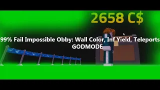 Roblox 99% FAIL IMPOSSIBLE OBBY! OP SCRIPT