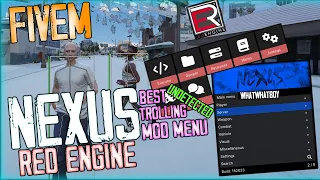 Nexus - Best Undetected TROLLING Mod Menu For FiveM & RedEngine // Server Dumper//Triggers//More