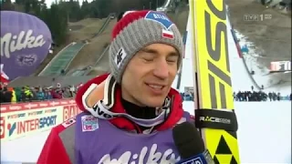 Kamil Stoch w połowie drogi do triumfu w 65. TCS (02.01.2017)