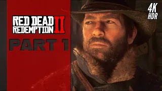 Red Dead Redemption 2 (PC) Walkthrough Part 1 - [4K/60FPS HDR]【No Commentary】