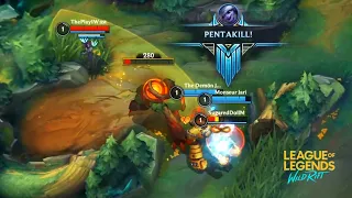 Magical PENTAKILL and wonderful moments | LoL Wild Rift Montage