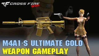 CrossFire - M4A1-S Ultimate Gold - Weapon Gameplay