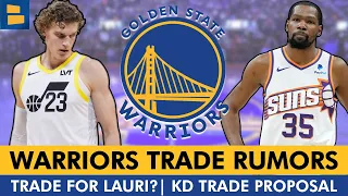 NEW Warriors Rumors On Golden State TRADING For Lauri Markkanen Or Kevin Durant This Offseason